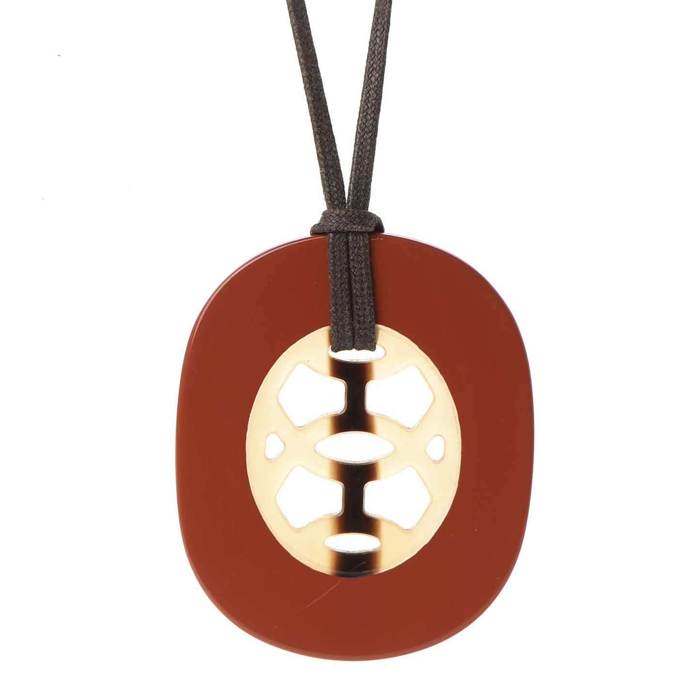 Buffalo Horn Lacquer Lift Necklace