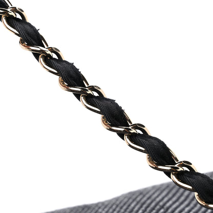 Chanel Woven Straw Raffia Medium Deauville Tote Black 16 of 16