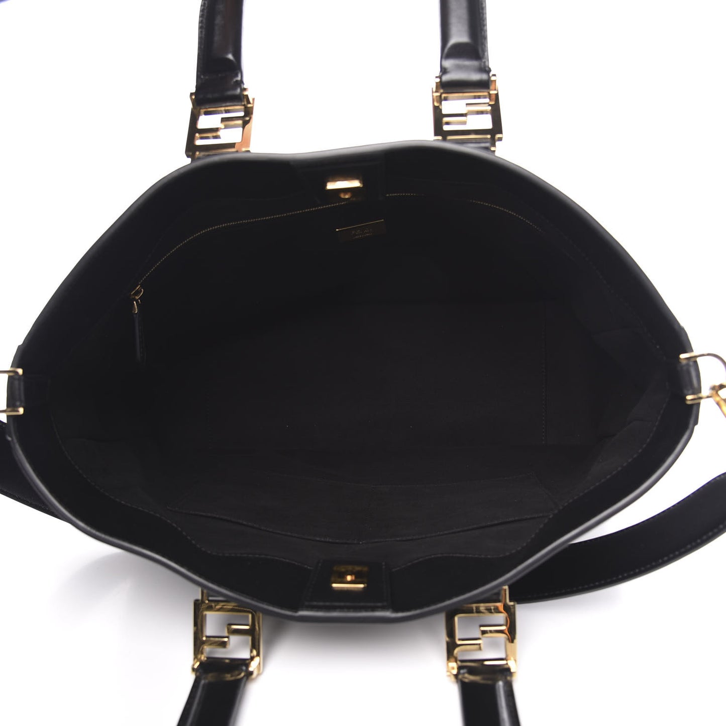 Vitello Glacier Medium FF Tote Black