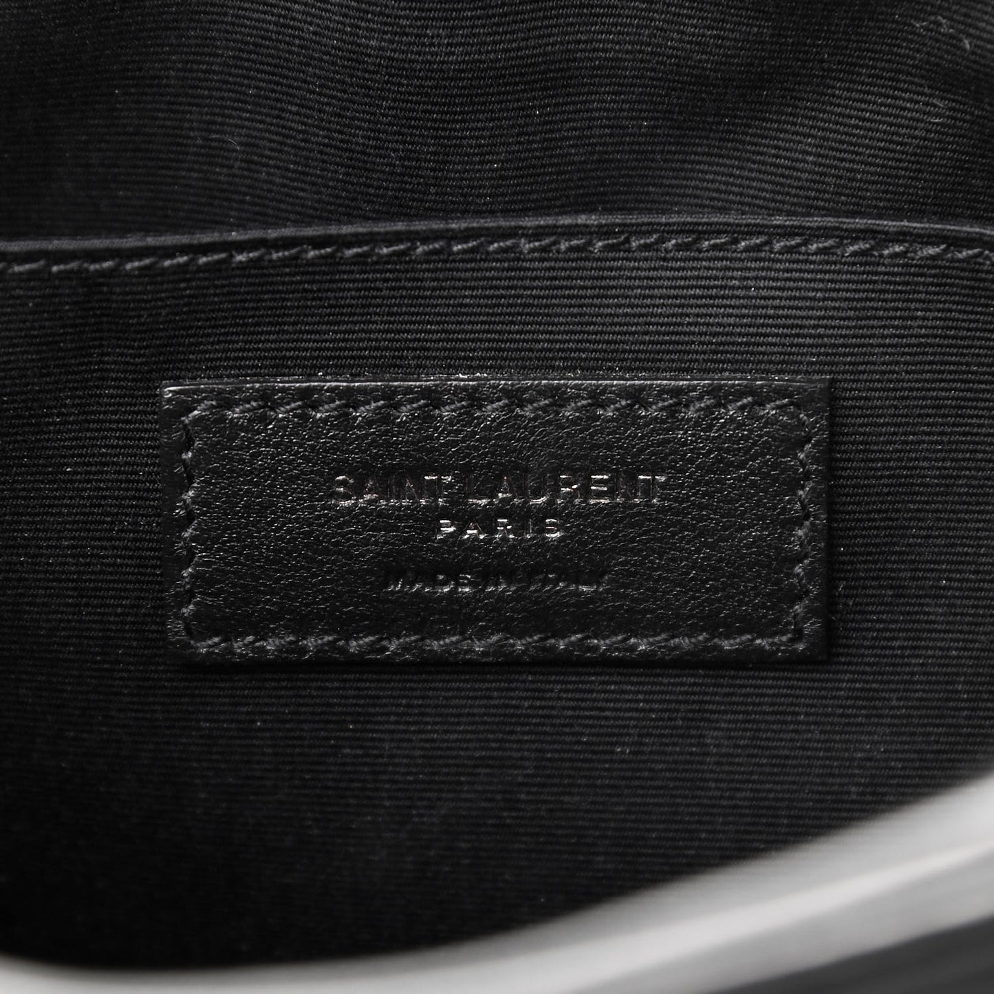 Calfskin Matelasse Monogram Lou Camera Bag Black