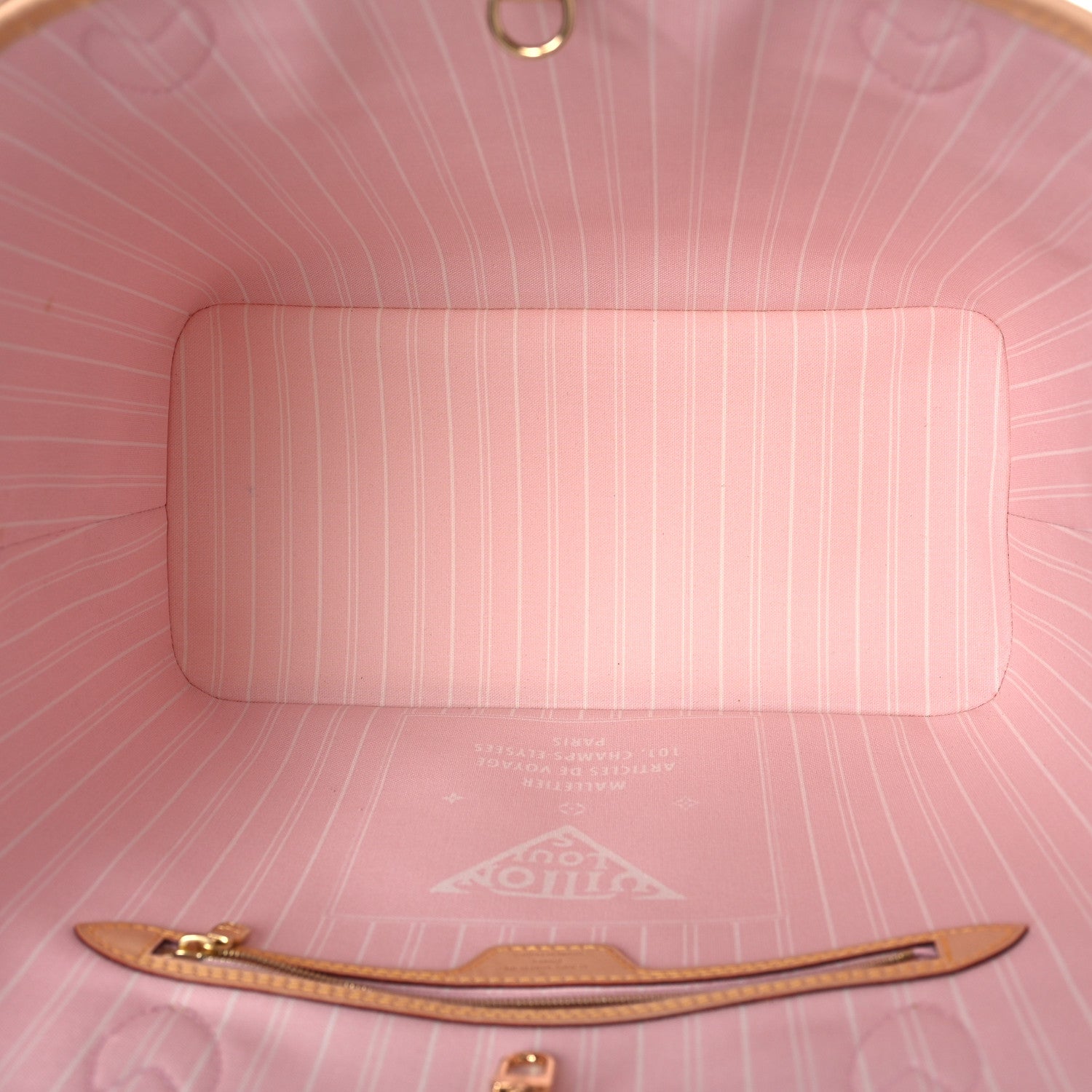 Louis Vuitton Monogram Giant By The Pool Neverfull MM Light Pink 6 of 9