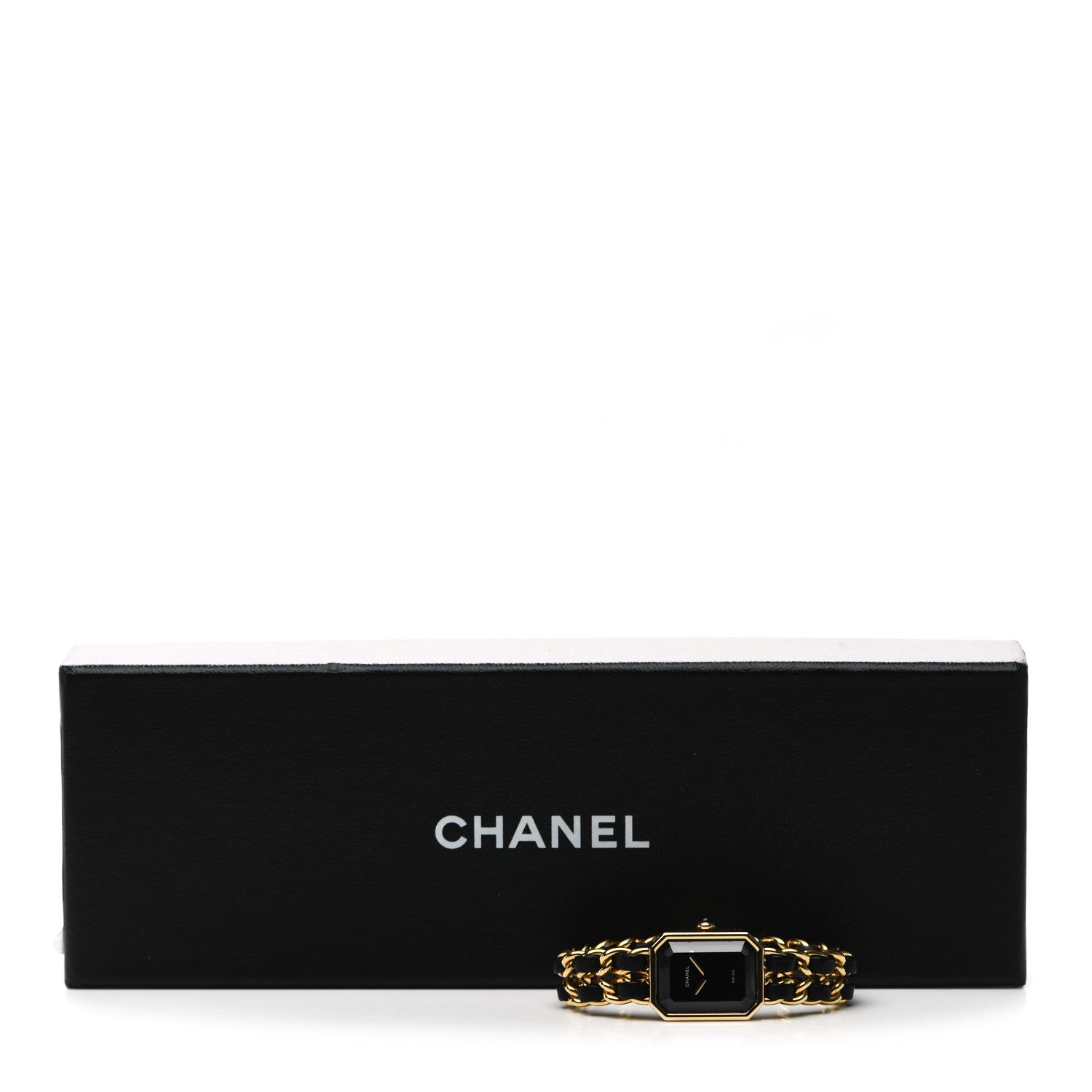 Chanel Stainless Steel Lambskin 20mm Chain Premiere Quartz Watch Gold M 7 of 7