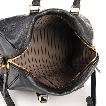 Louis Vuitton Empreinte Speedy Bandouliere 30 Black 5 of 7