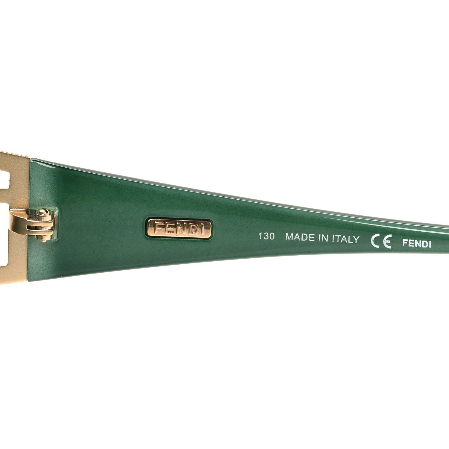 Fendi Acetate Crystal FF Sunglasses FS5337R Green 5 of 6