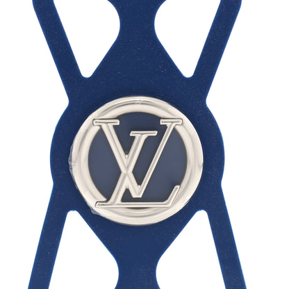 Louis Vuitton Monogram Silicone Louise Phone Holder Blue 4 of 6