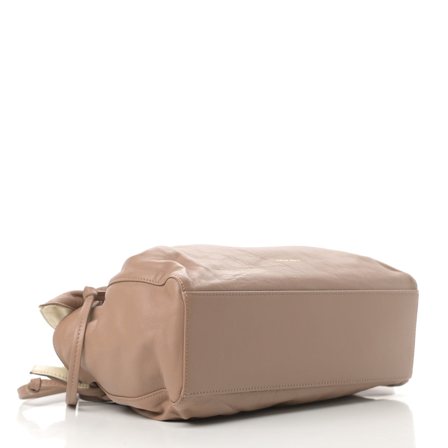 Lambskin Mini Protea Bag Biscotto
