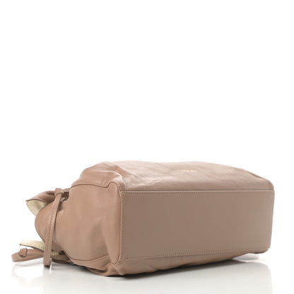 Mansur Gavriel Lambskin Mini Protea Bag Biscotto 4 of 9