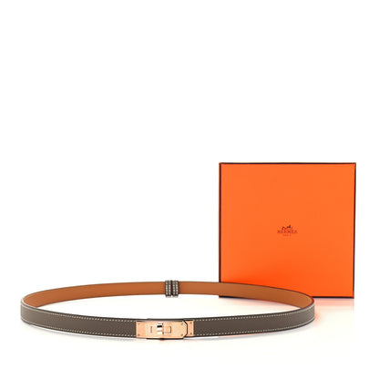 Hermes Epsom Kelly Belt Etoupe 6 of 6