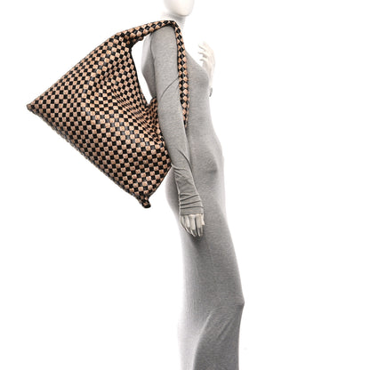 Bottega Veneta Nappa Raffia Intrecciato Large Hop Fondant Natural 2 of 11