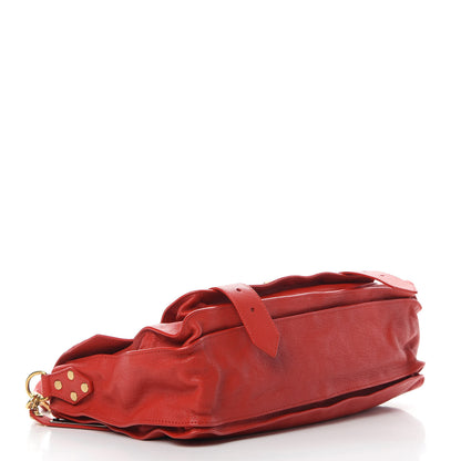 Proenza Schouler Lambskin Medium PS1 Satchel Red 4 of 13