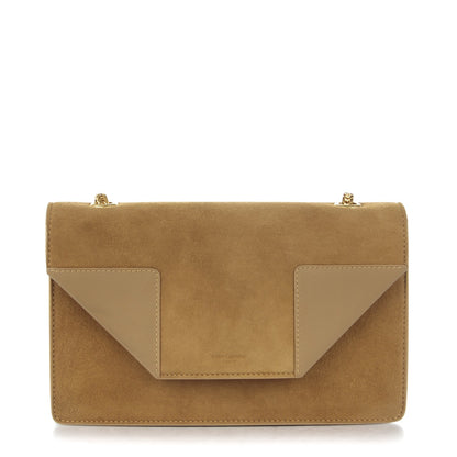 Saint Laurent Suede Small Betty Tan 1 of 7