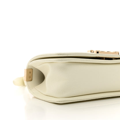 Chanel Caviar Quilted Small Boy Flap White 9 of 11