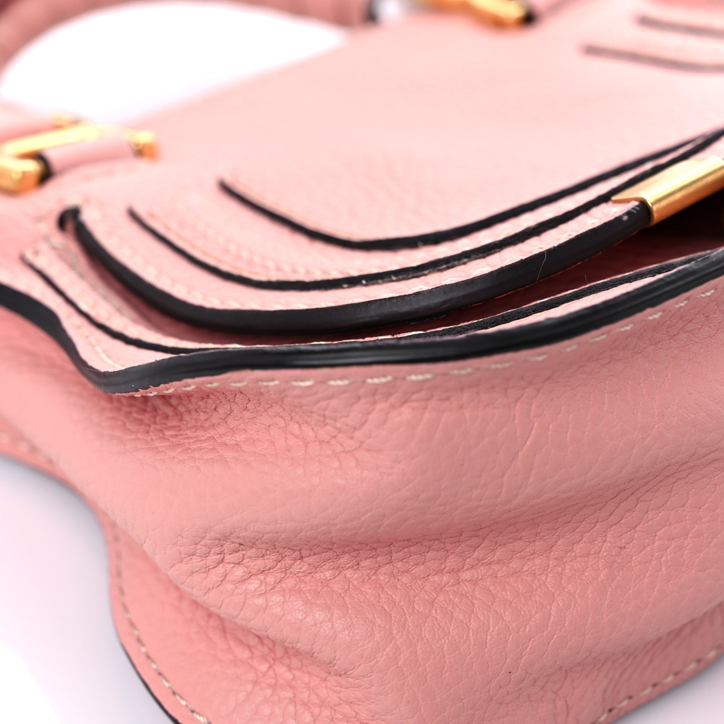 Calfskin Mini Marcie Satchel Waterlily