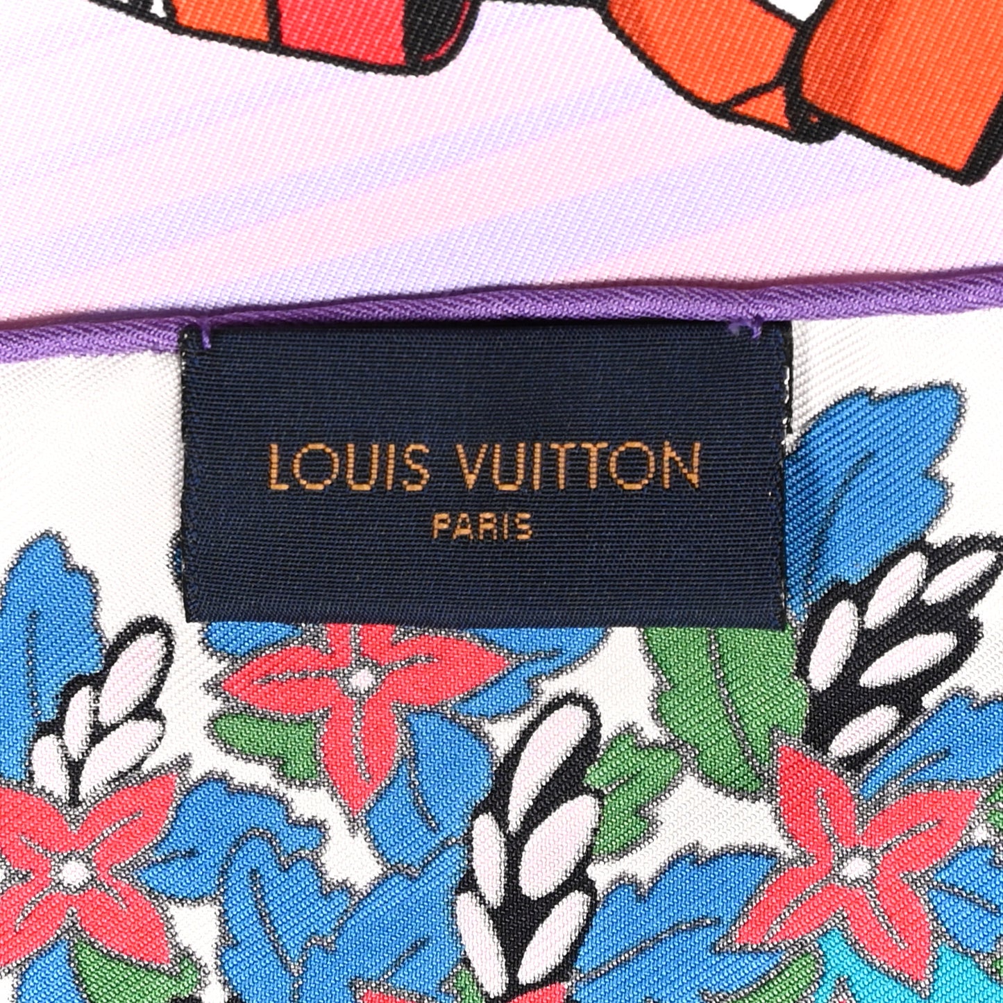 Silk Monogram LV Wonderland Square Scarf Turquoise