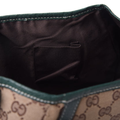 Gucci Monogram Medium Abbey Shoulder Bag Green 6 of 12