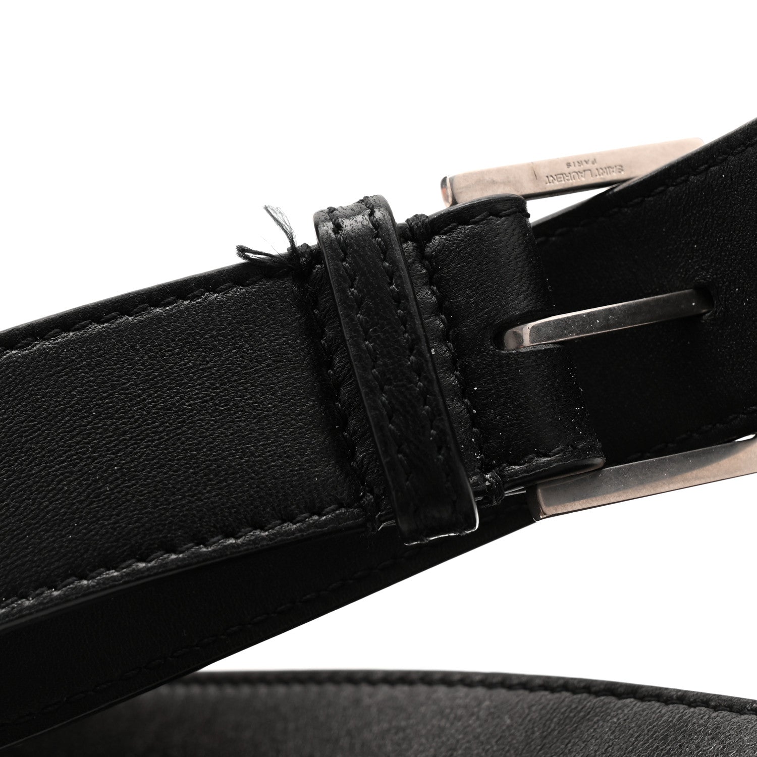 Saint Laurent Calfskin Monogram Belt Bag Black 11 of 11