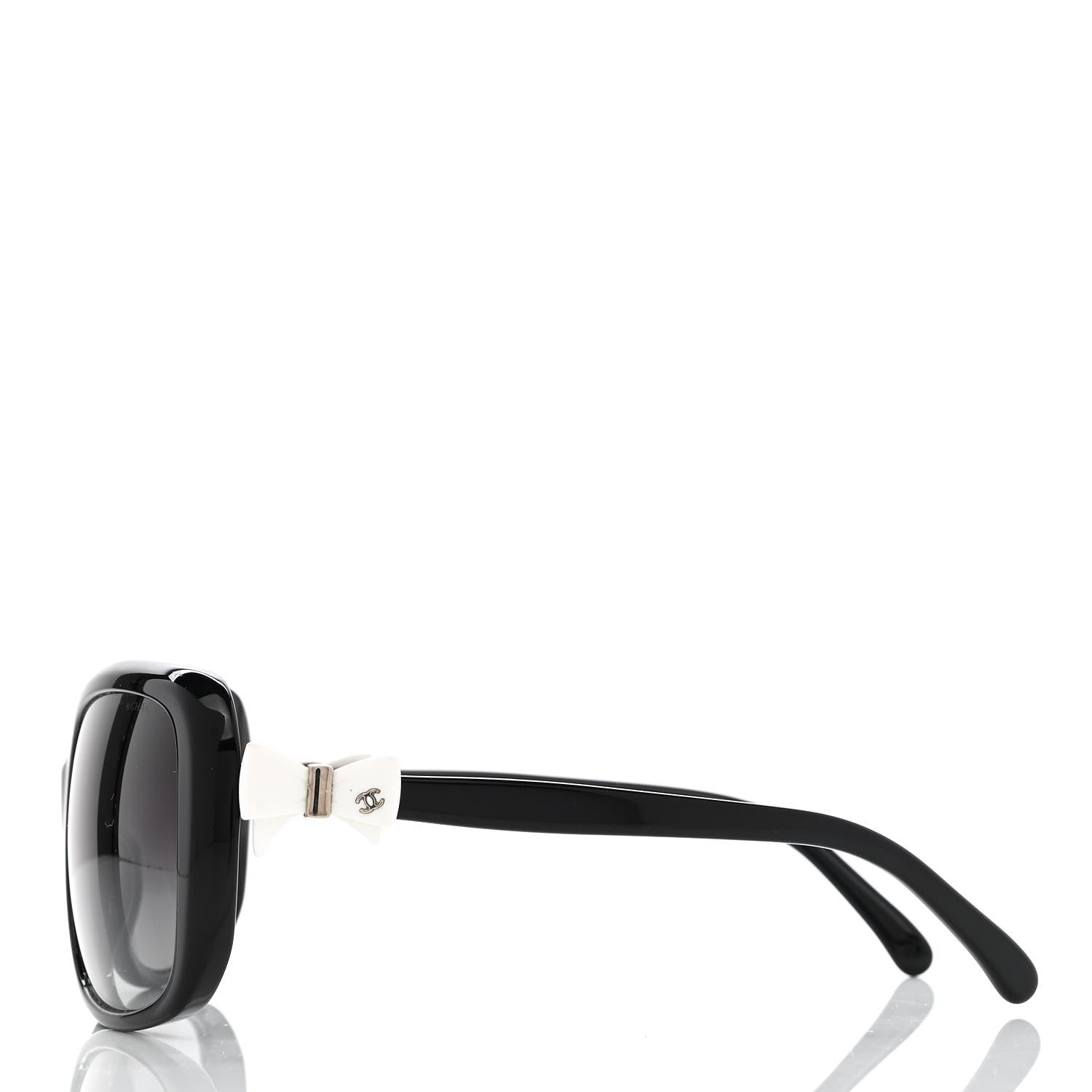 Chanel Acetate CC Bow Sunglasses 5171 Black White 3 of 8