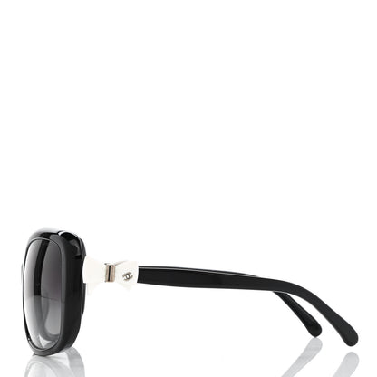 Chanel Acetate CC Bow Sunglasses 5171 Black White 3 of 8