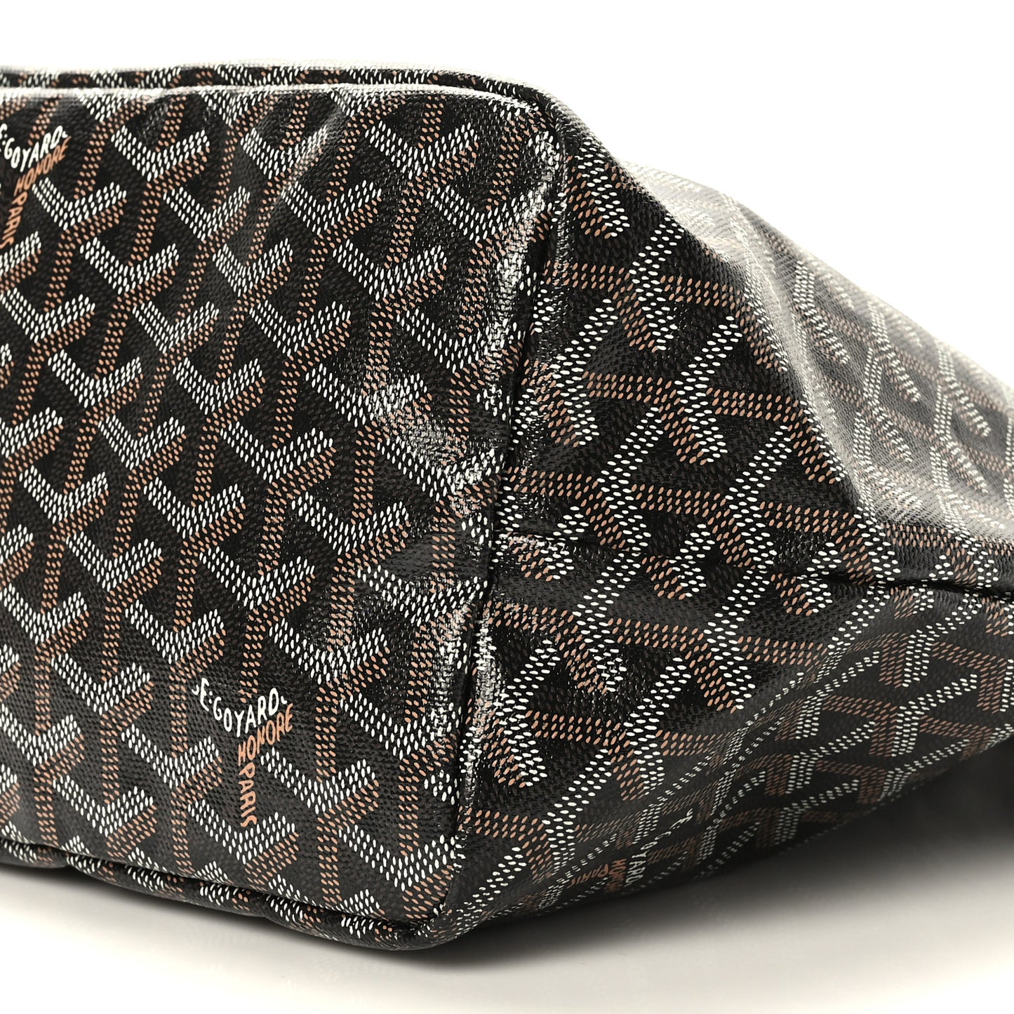 Goyardine Saint Louis PM Black Gold