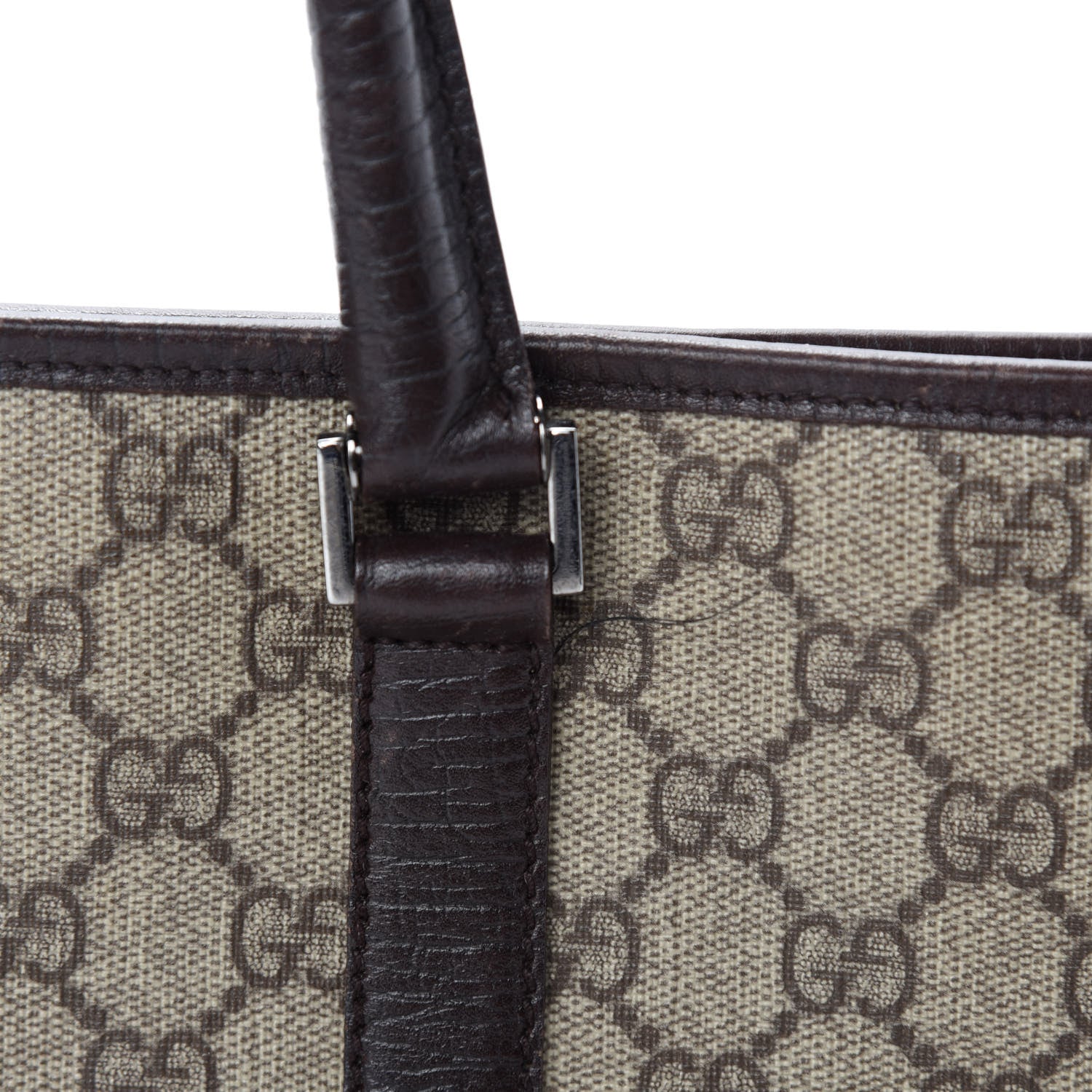 Gucci GG Plus Monogram Medium Joy Tote Dark Brown 12 of 16