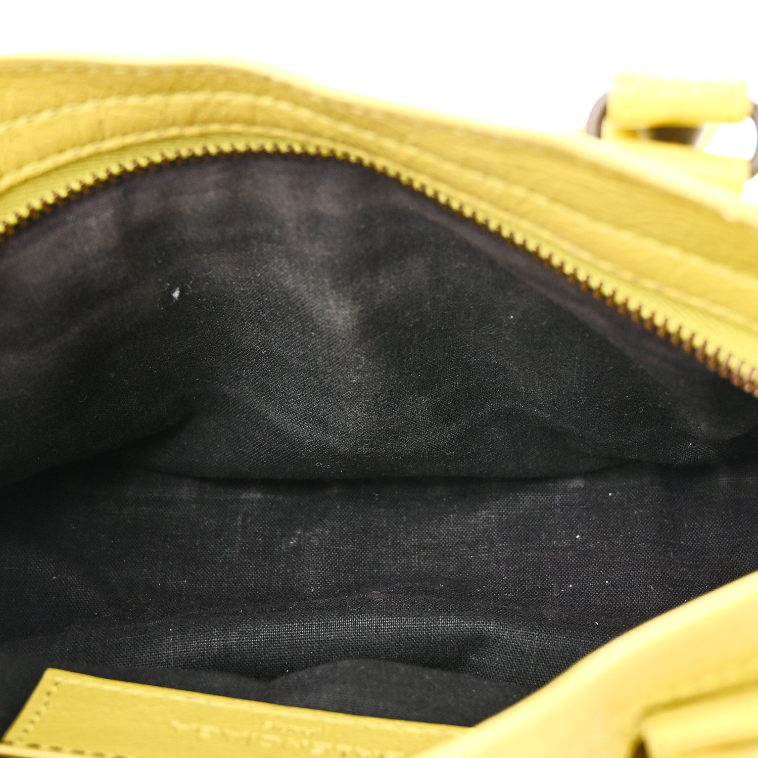 Balenciaga Agneau Classic Silver Hardware Mini City Jaune Poussin 6 of 11