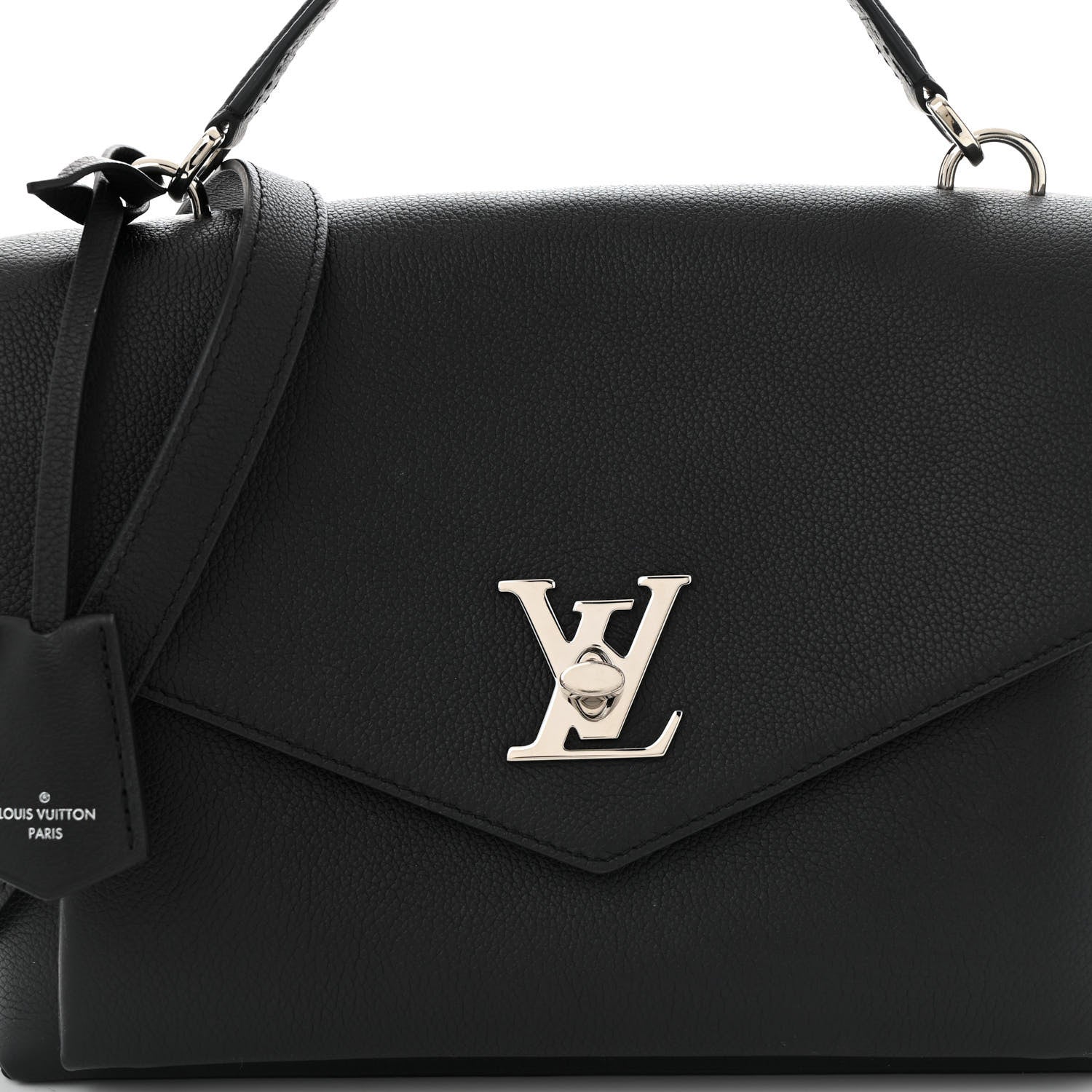Louis Vuitton Soft Calfskin My Lockme Top Handle Black 7 of 11