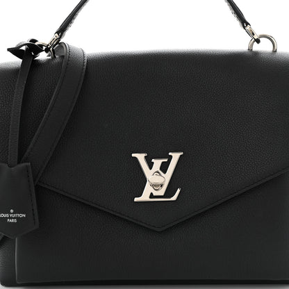Louis Vuitton Soft Calfskin My Lockme Top Handle Black 7 of 11