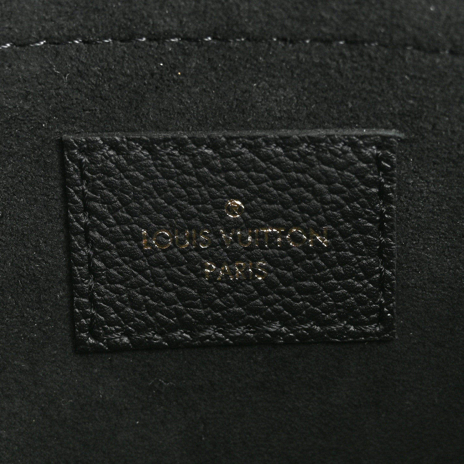 Louis Vuitton Empreinte Monogram Giant Multi Pochette Accessories Large Pochette Black 6 of 9