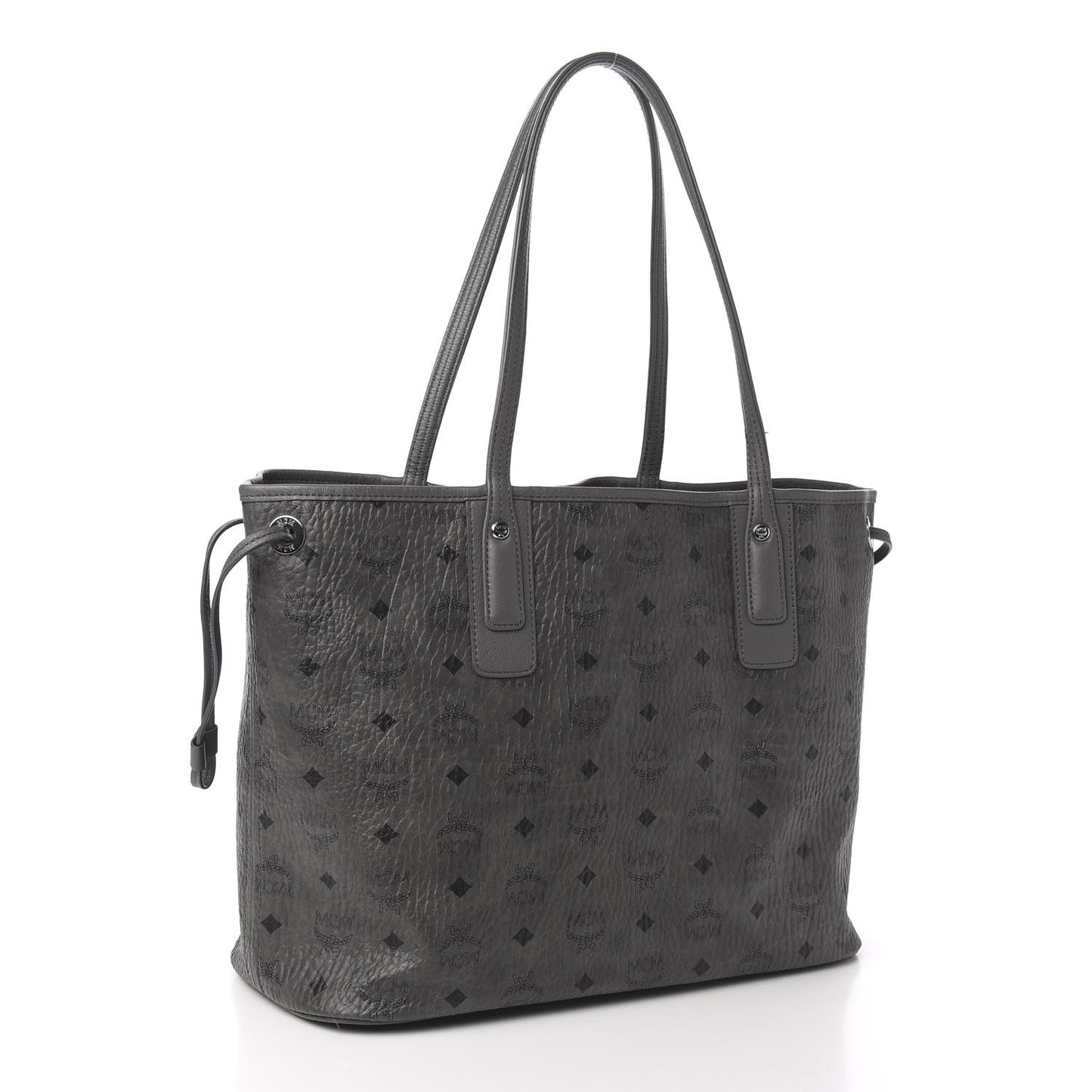 Visetos Medium Liz Reversible Shopper Tote Phantom Grey