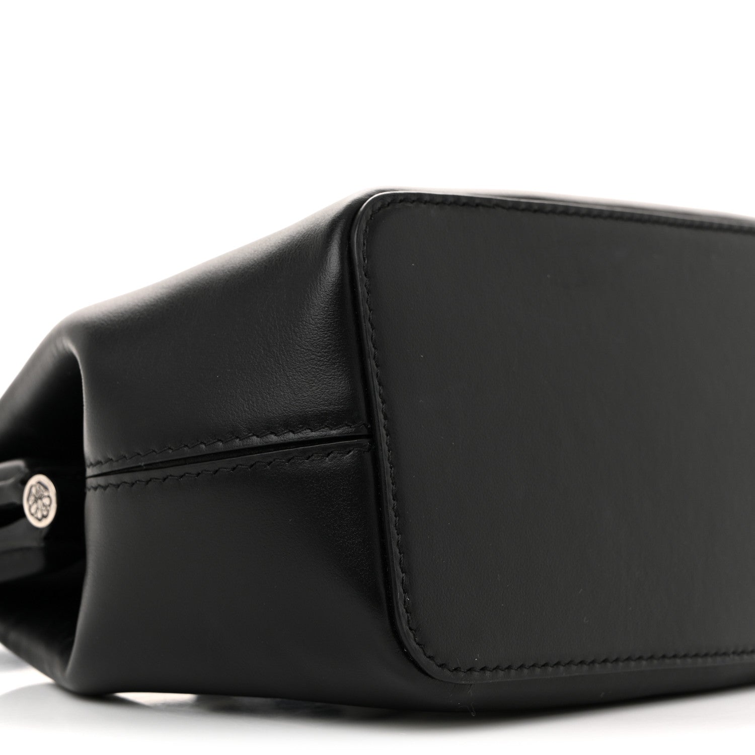 Alexander McQueen Calfskin The Peak Mini Bag Black 8 of 11