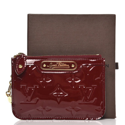 Louis Vuitton Vernis Key Pouch Griotte 7 of 7