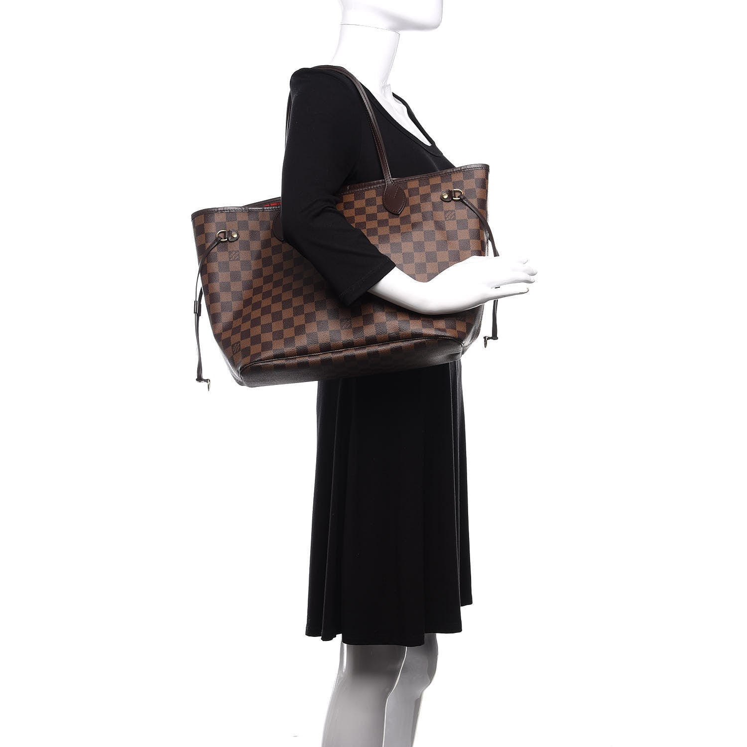 Louis Vuitton Damier Ebene Neo Neverfull MM 2 of 11