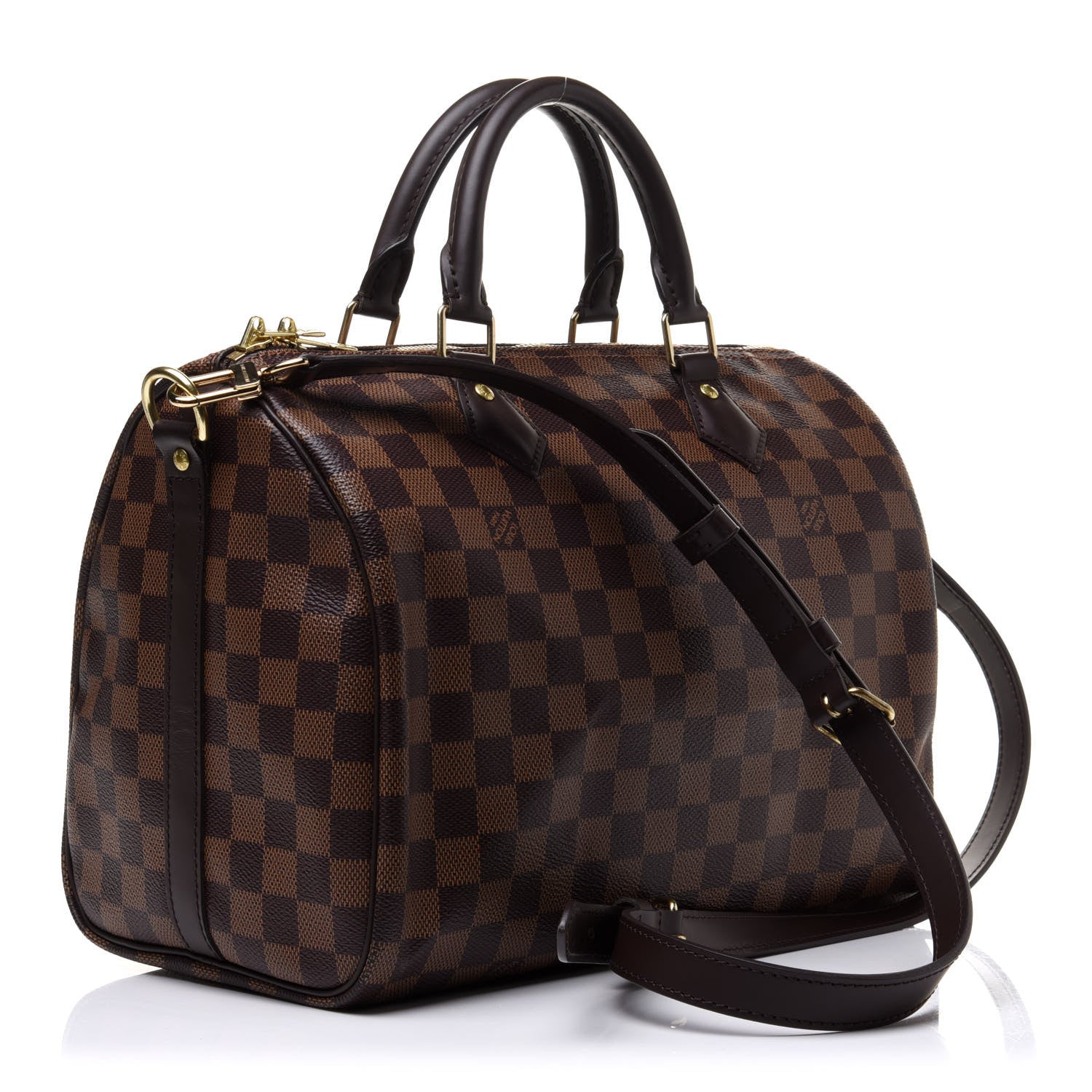 Louis Vuitton Damier Ebene Speedy Bandouliere 30 3 of 13