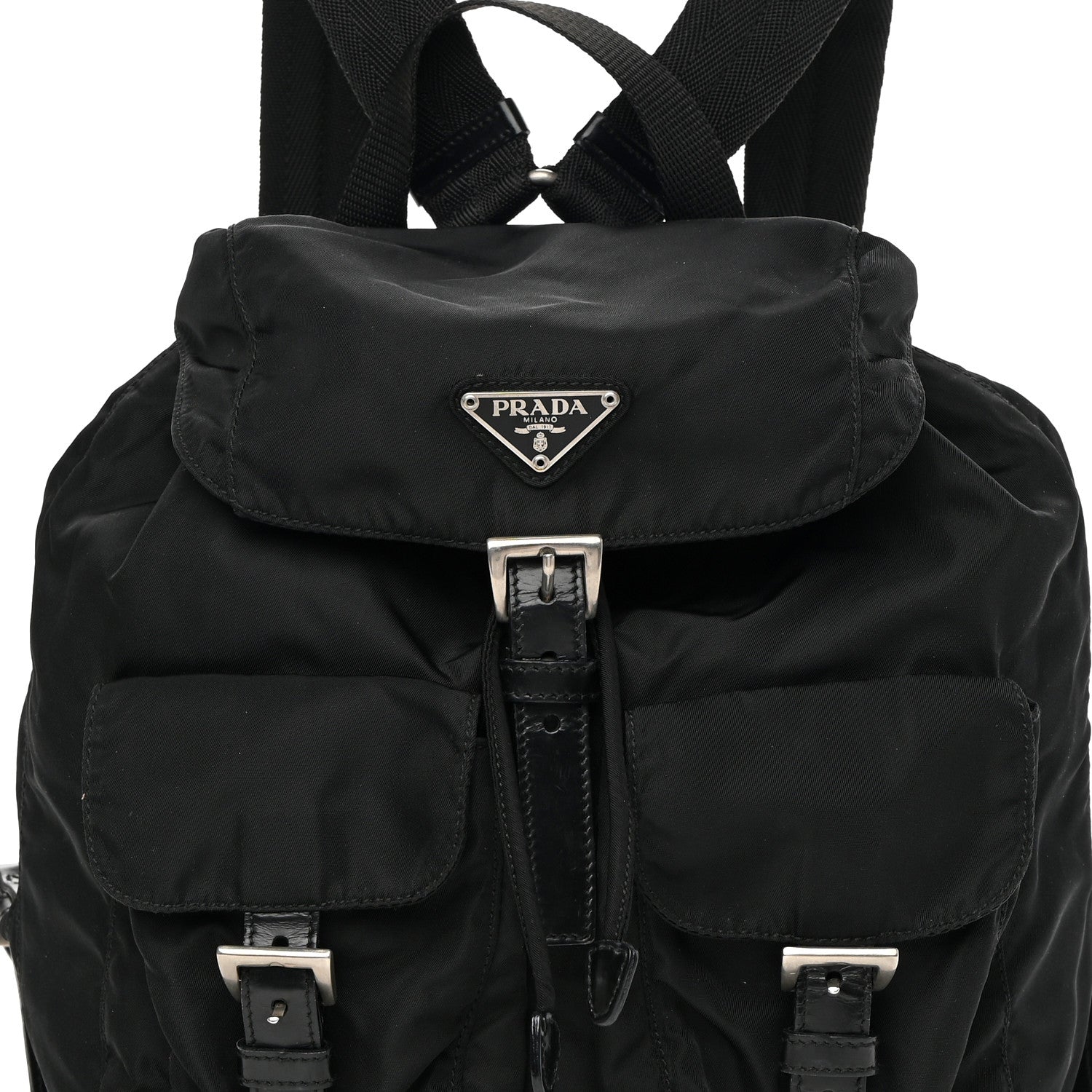 Prada Tessuto Nylon Vela Backpack Black 7 of 13