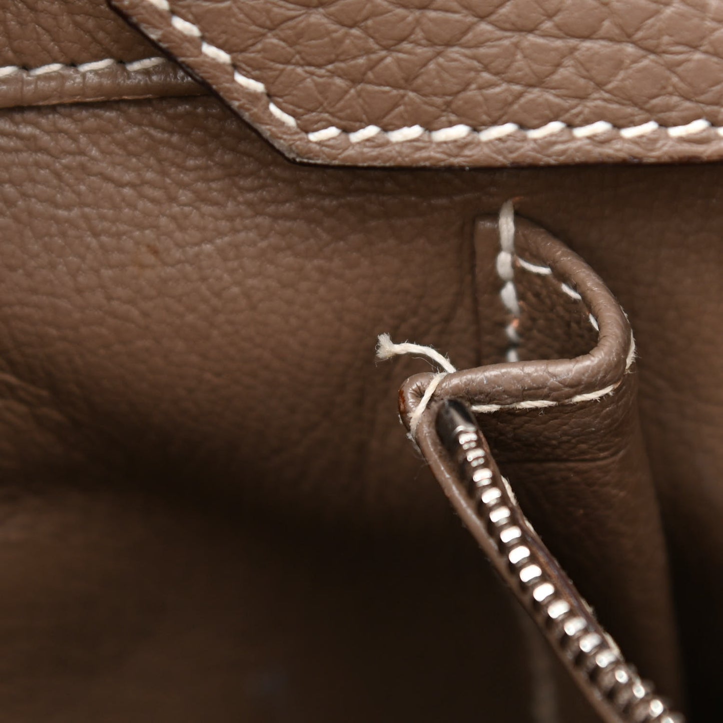 Taurillon Clemence Birkin 35 Etoupe
