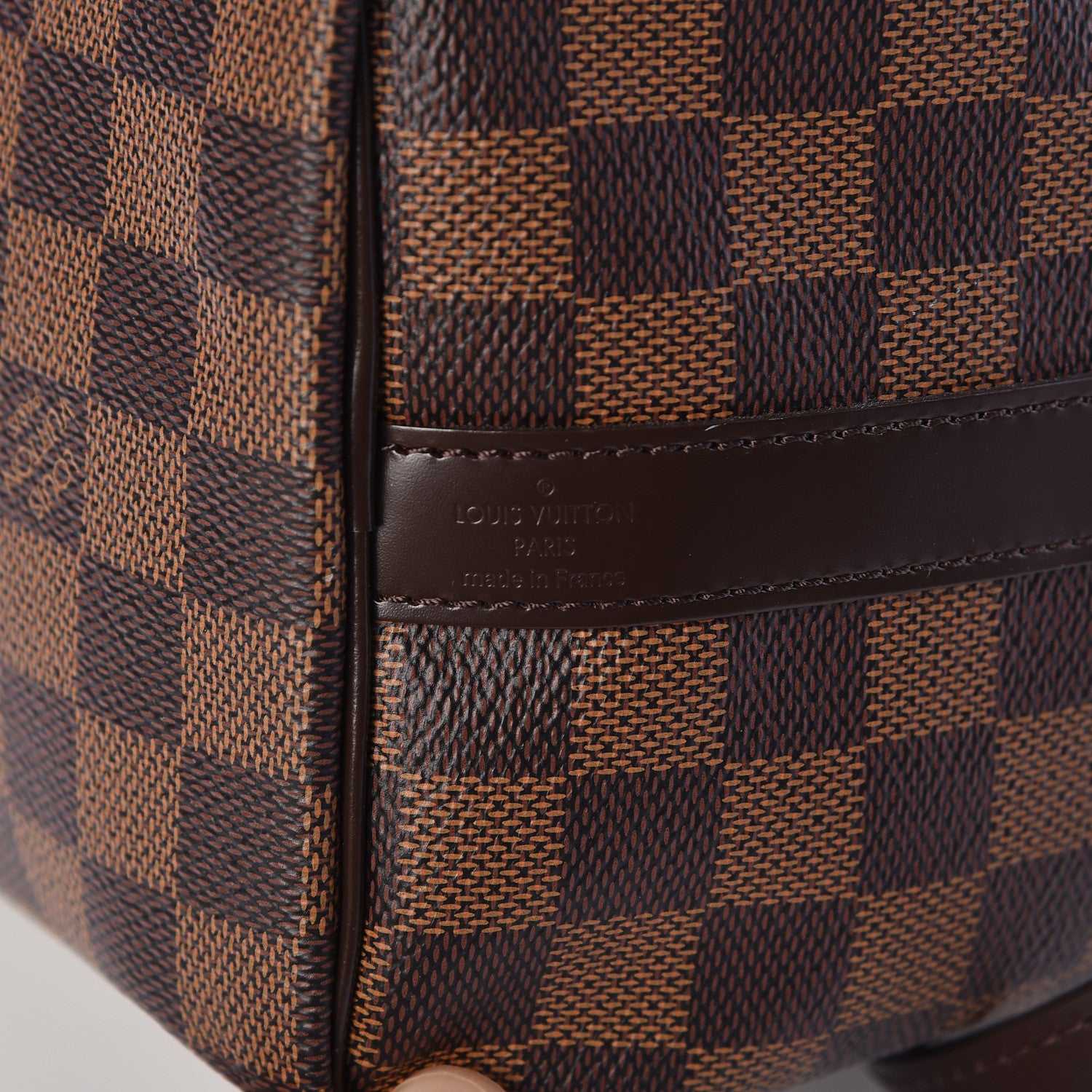Louis Vuitton Damier Ebene Speedy Bandouliere 25 9 of 12