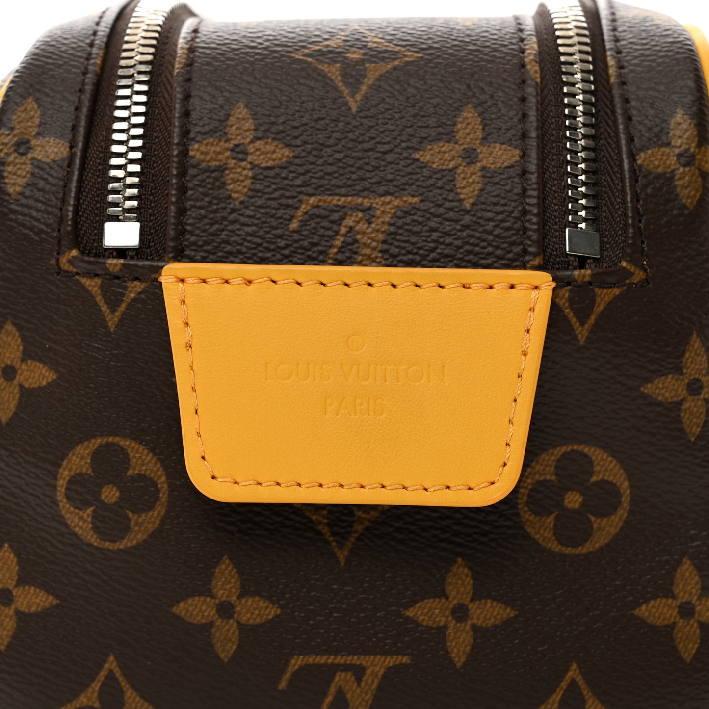 Monogram Dopp Kit Toilet Pouch Jaune Mat