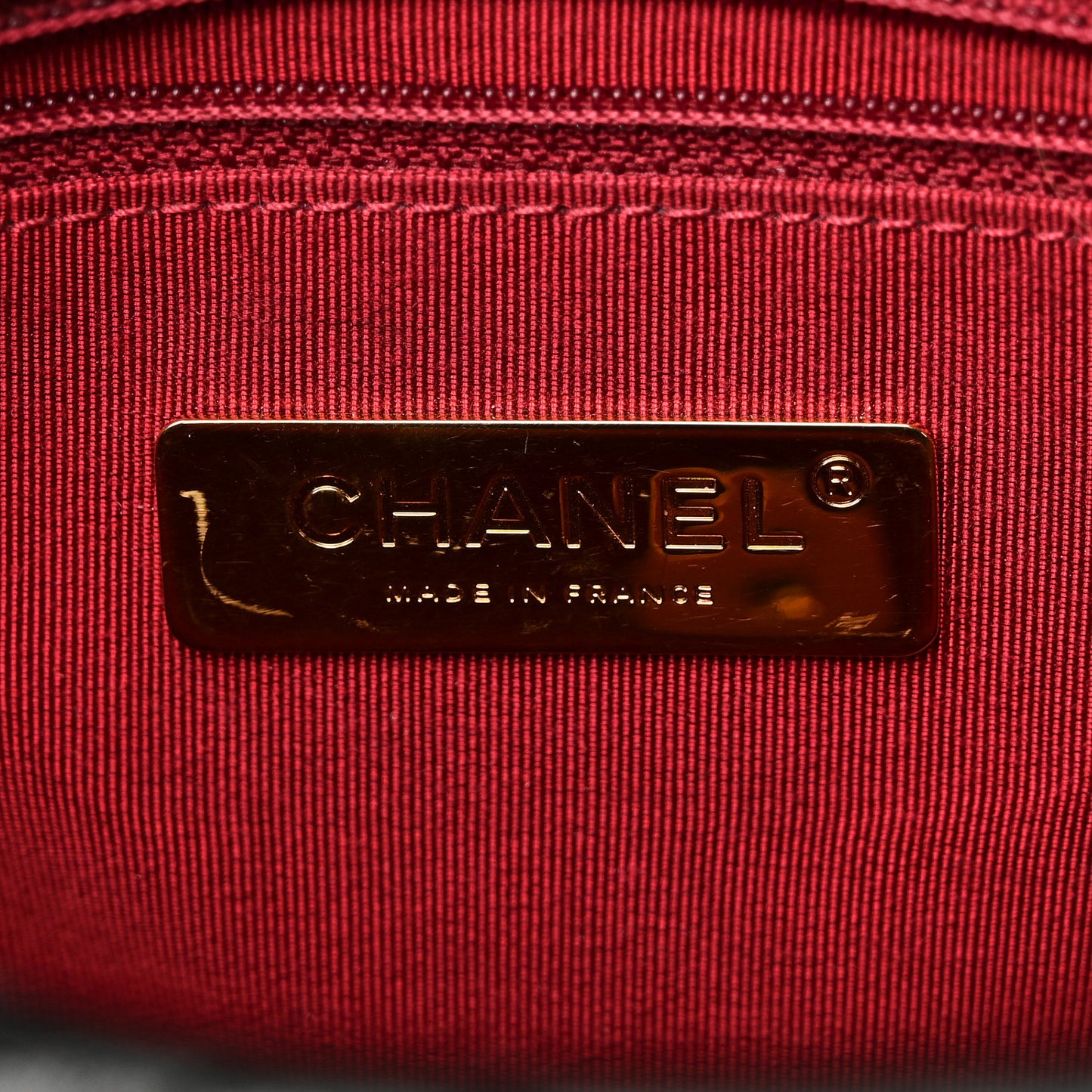 Goatskin Quilted Large Chanel 19 Flap Black