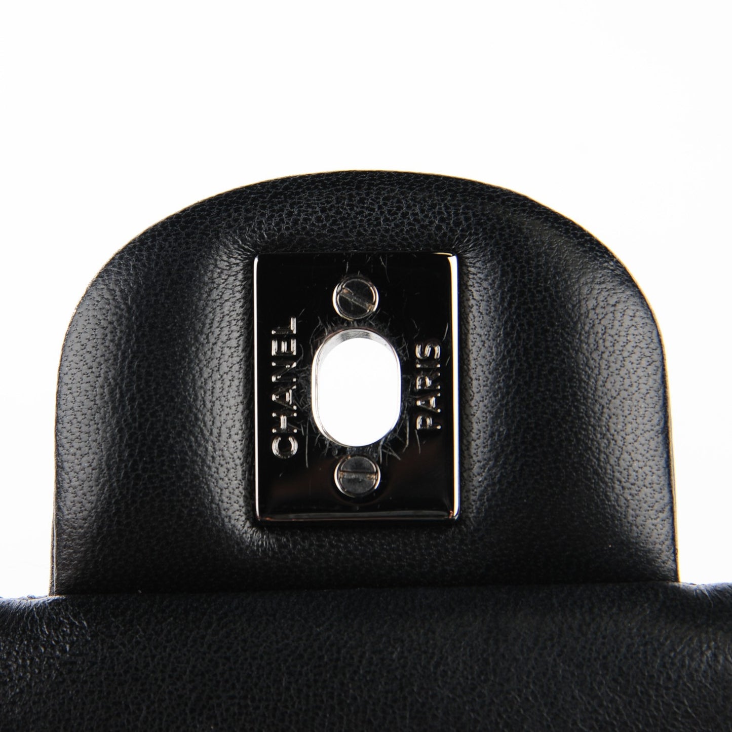 Lambskin Quilted Extra Mini Flap Black