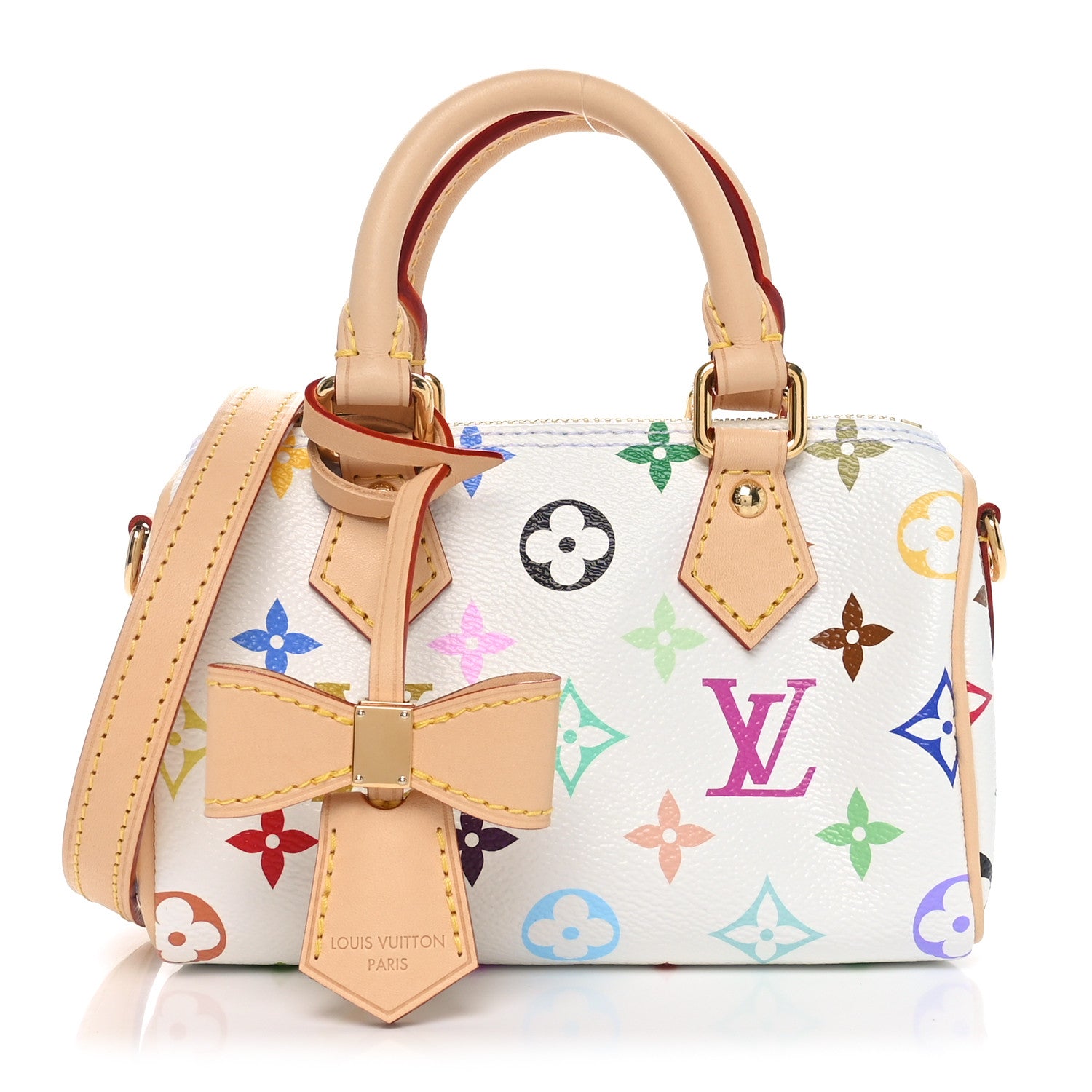 Louis Vuitton LV X TM Monogram Multicolor Nano Speedy White 1 of 10