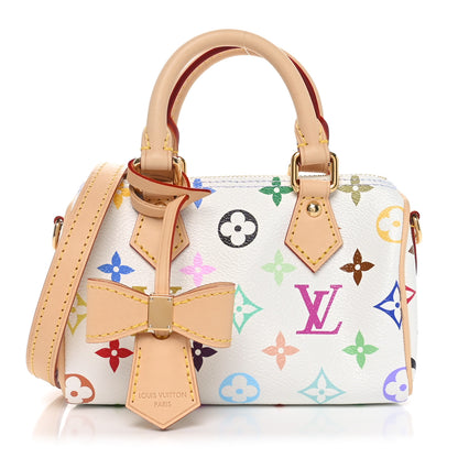 Louis Vuitton LV X TM Monogram Multicolor Nano Speedy White 1 of 10
