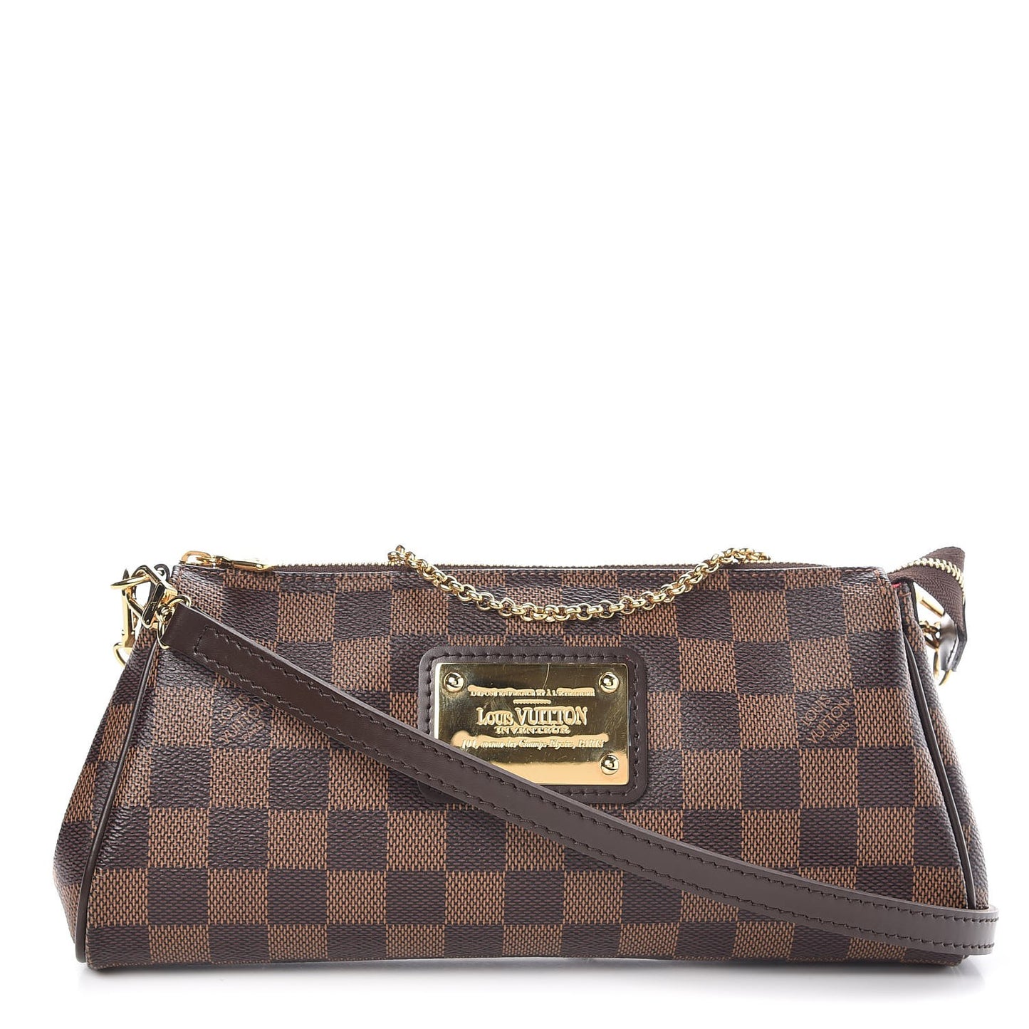 Damier Ebene Eva Clutch