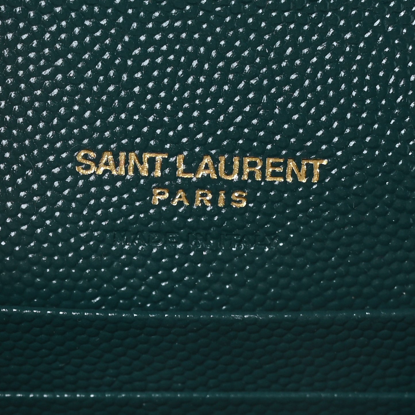Grain De Poudre Textured Mixed Matelasse Triquilt Small Monogram Envelope Wallet Sea Turquoise