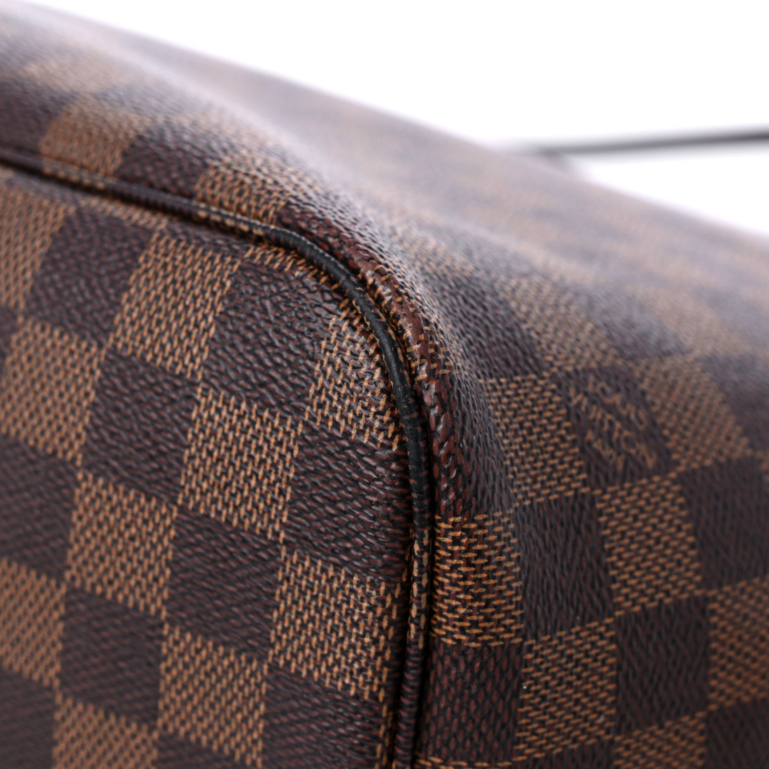 Louis Vuitton Damier Ebene Neo Neverfull MM Rose Ballerine 10 of 15