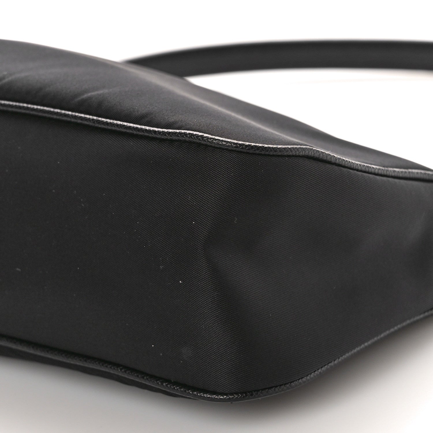 Prada Nylon Saffiano Mini Re-Edition 2005 Bag Black 10 of 10