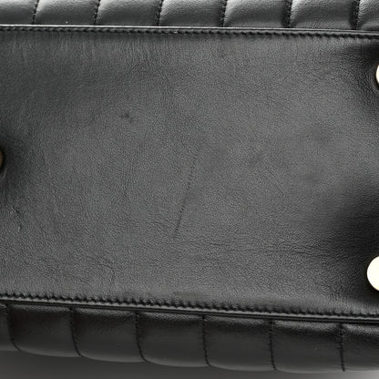 Saint Laurent Calfskin Y Quilted Monogram Large Loulou Shopper Black 14 of 17