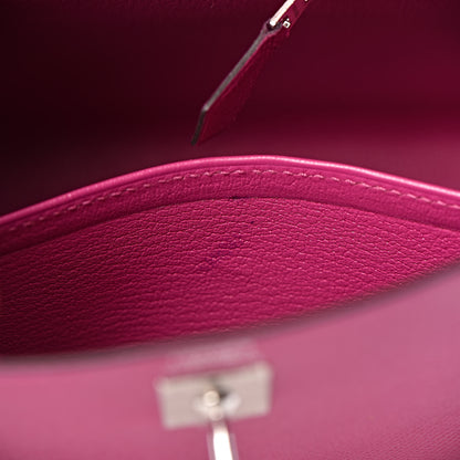 Hermes Epsom Kelly Sellier 25 Rose Pourpre 40 of 41