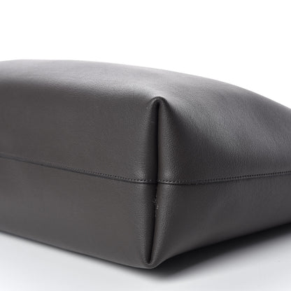 Saint Laurent Calfskin Large Shopping Tote Coal 11 of 13