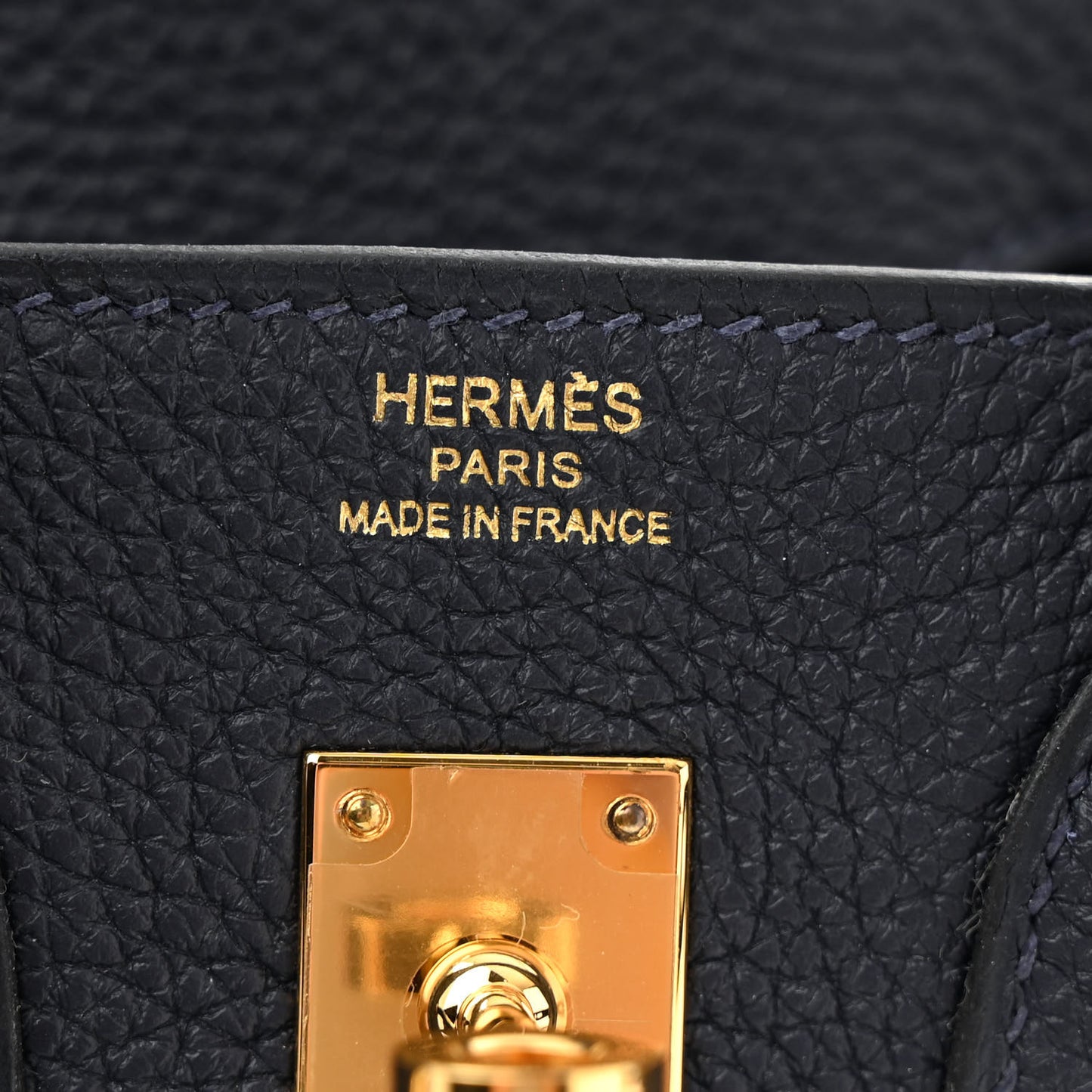 Togo Birkin 25 Bleu Nuit