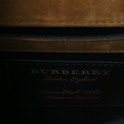 Burberry Derby Calfskin House Check Small Macken Crossbody Bag Pale Orchid 6 of 10